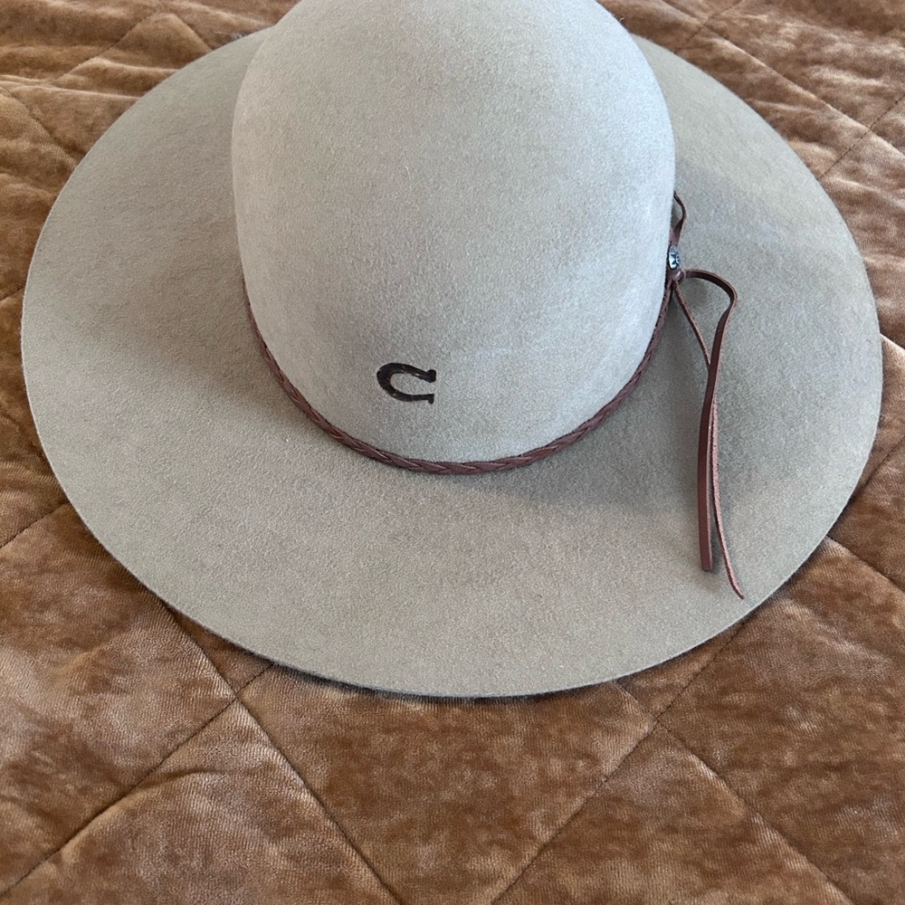 Charlie 1-horse Tan Wide-Brim Hat